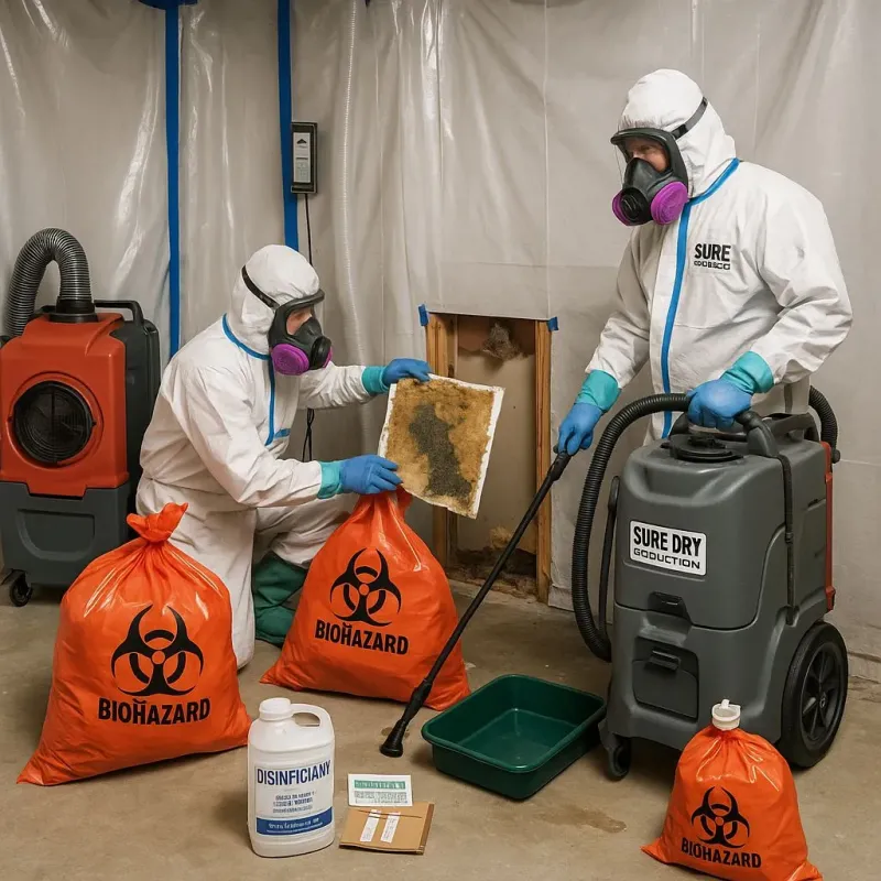 Contaminated Water Handling Protocols process in Eagle Lake, MN